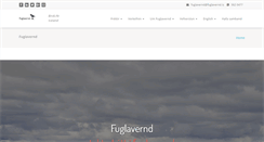 Desktop Screenshot of fuglavernd.is